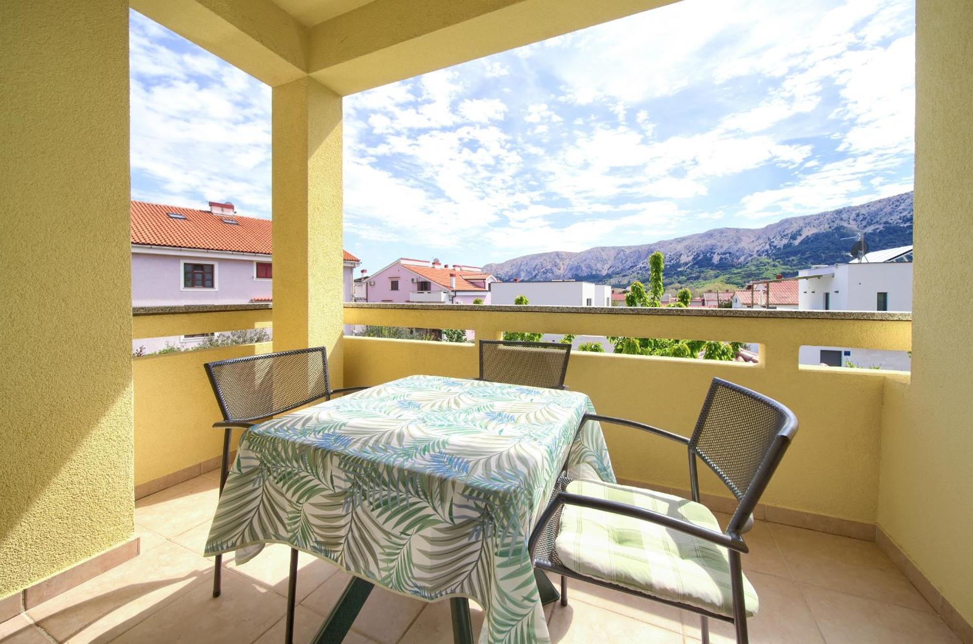 Apartments Ada Baška Exteriör bild