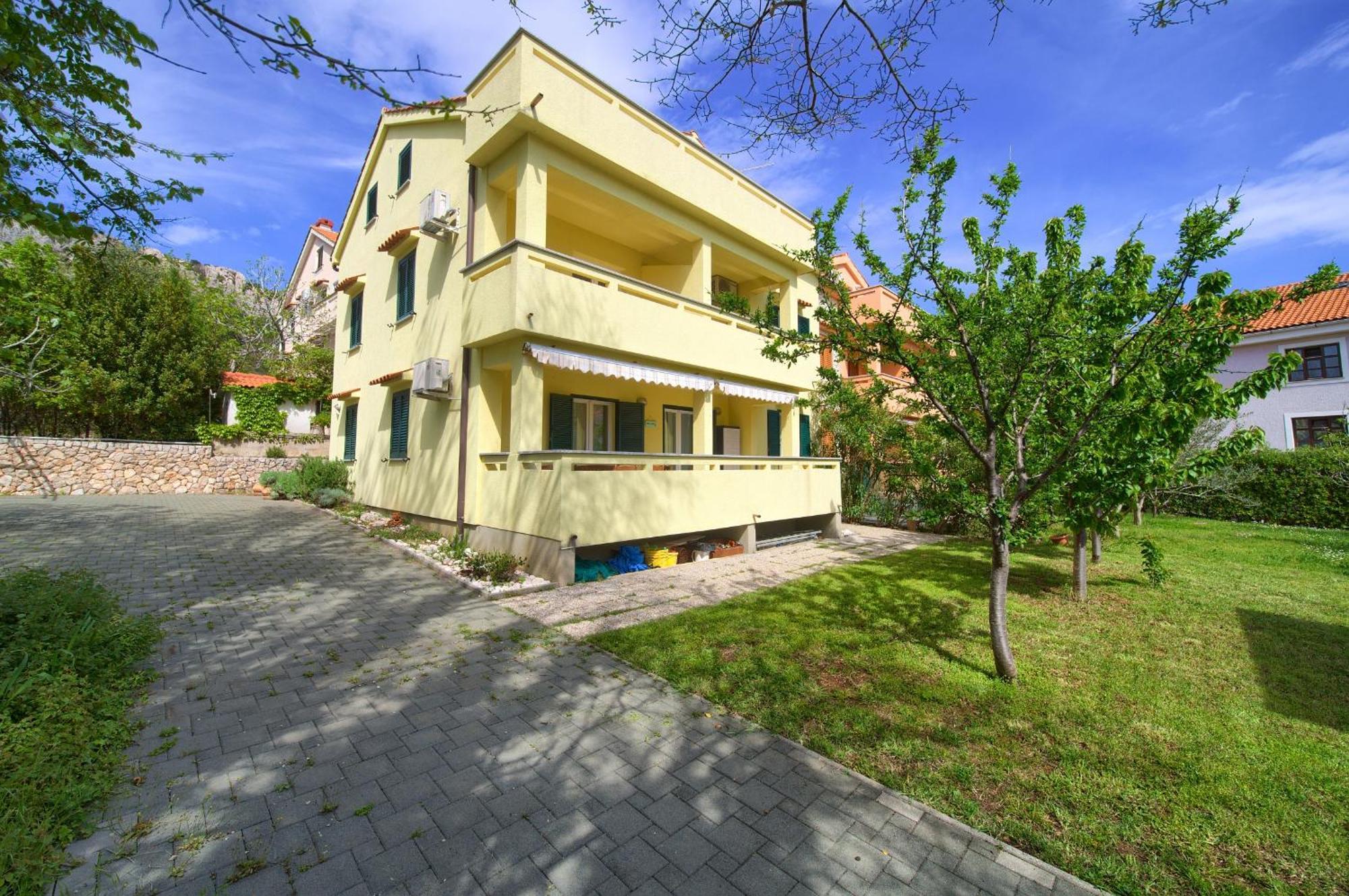 Apartments Ada Baška Exteriör bild
